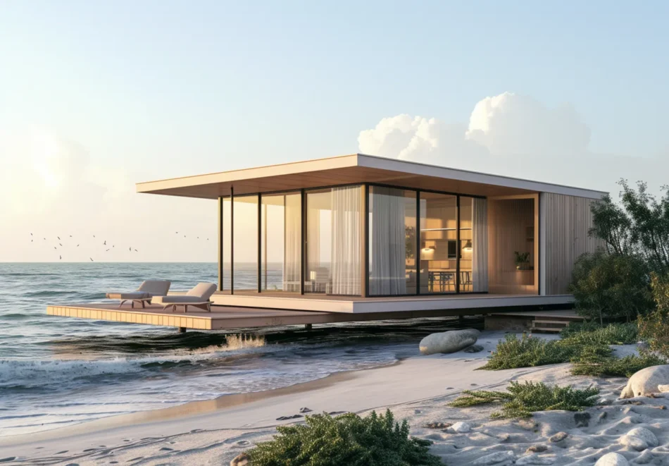 Ferienhaus direkt am Strand an der Ostsee – Haus am Meer buchen